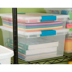 Sterilite 64 Quart Large Latching Stackable Clear Plastic Storage Tote Box, 12 Pack & Deep Clip Container Bins For Organization And Storage, 4 Pack 9 Sterilite 64 Quart Large Latching Stackable Clear Plastic Storage Tote Box, 12 Pack & Deep Clip Container Bins For Organization And Storage, 4 Pack -IRIS Storage Deals Store GUEST 27cf325c 6b1d 4dce b46f 3b8e980b0420