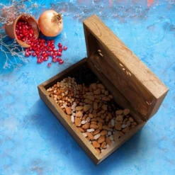 Mela Artisan | Serena Decorative Box In Light Burnt -IRIS Storage Deals Store GUEST 27ee6023 1b71 4d28 a47d 0f1a2b1fbc68