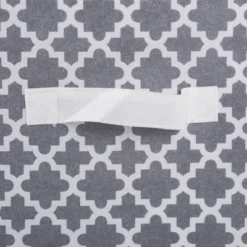 Set Of 2 13"x13"x13" Nonwoven Polyester Lattice Storage Cube Gray - Design Imports -IRIS Storage Deals Store GUEST 2830badb 9d10 402e bda6 2ed20bad4fe2