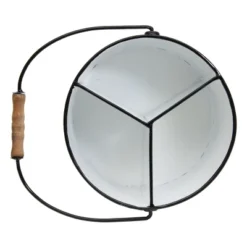 White Metal Caddy - Foreside Home & Garden 9 White Metal Caddy - Foreside Home & Garden -IRIS Storage Deals Store GUEST 28895d23 f1cb 4542 9151 2e5d049e379c