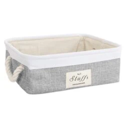Unique Bargains Square Cotton Linen Fabric Towel Basket Decorative Storage Bins 1 Pc 9 Unique Bargains Square Cotton Linen Fabric Towel Basket Decorative Storage Bins 1 Pc -IRIS Storage Deals Store GUEST 2965e7b9 5c3e 4997 8f29 e36f78a5fece