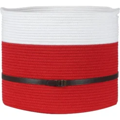 Midlee Christmas Santa Rope Basket -IRIS Storage Deals Store GUEST 298d65bf ddb0 411c 9cbe 38263ab7bcaa