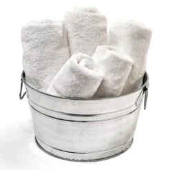 Camco Behrens 5 Gallon Round Galvanized Weatherproof Steel Tub With Wire Handle And Offset Bottom For Indoor Home And Outdoor Garden Use, Silver 7 Camco Behrens 5 Gallon Round Galvanized Weatherproof Steel Tub With Wire Handle And Offset Bottom For Indoor Home And Outdoor Garden Use, Silver -IRIS Storage Deals Store GUEST 29becb96 feb6 4cfa 9018 deff76ae9355