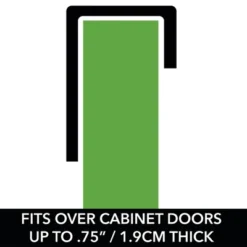 MDesign Metal Over Cabinet Door Hair Care & Styling Tool Storage Basket -IRIS Storage Deals Store GUEST 29f36af5 d827 455f 8d5d 8cf5b72d25ef