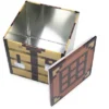 Ukonic Minecraft Crafting Table Tin Storage Box Cube Organizer With Lid | 4 Inches