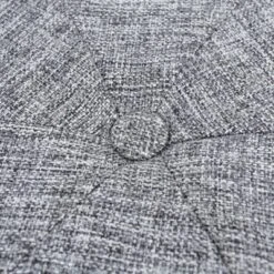 Vintiquewise Decorative Grey Foldable Hexagon Ottoman For Living Room, Bedroom, Dining, Playroom Or Office -IRIS Storage Deals Store GUEST 2bdb1750 86bf 4899 8213 68bbde9d9e81