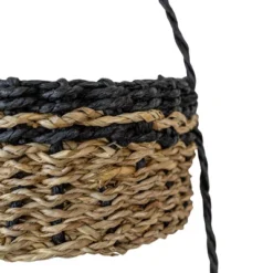 3-Tiered Hanging Basket Black Seagrass & Rope By Foreside Home & Garden -IRIS Storage Deals Store GUEST 2bfdb1d3 6ce9 4993 ac84 4f838b6028ce