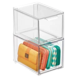 MDesign Stackable Plastic Storage Closet Bin Boxes With Pull-Out Drawers -IRIS Storage Deals Store GUEST 2f6b95a7 5ca0 439c 86eb dc0fe155314e