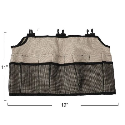 Household Essentials Bucket Caddy Tan/Black 8 Household Essentials Bucket Caddy Tan/Black - Image 8