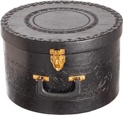 Creative Scents Round Hat Box Container With Gold Locking Lid And Sturdy Handle 15 Creative Scents Round Hat Box Container With Gold Locking Lid And Sturdy Handle -IRIS Storage Deals Store GUEST 3110a7cc 1250 48c5 b2c7 1165860b3232