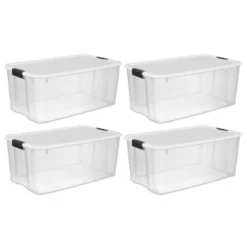 Sterilite Storage System Solution With 116 Quart Clear Stackable Storage Box Organization Containers With White Latching Lid 15 Sterilite Storage System Solution With 116 Quart Clear Stackable Storage Box Organization Containers With White Latching Lid -IRIS Storage Deals Store GUEST 31772343 61bd 46b3 a2fa 89891bf552e2