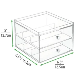 MDesign Plastic Glasses Storage Organizer Box, 2 Drawers, 2 Pack 14 MDesign Plastic Glasses Storage Organizer Box, 2 Drawers, 2 Pack -IRIS Storage Deals Store GUEST 31b68c3f e34d 49c0 8ec6 4764668aa7b9