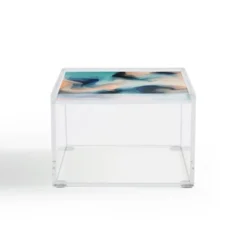 Marta Barragan Camarasa Abstract Tidal Waves 4" X 4" Acrylic Box - Deny Designs -IRIS Storage Deals Store GUEST 31e1575f fec4 4bcb 9c22 bf1206496a2a
