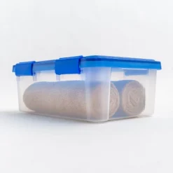 IRIS 16qt WeatherPro Plastic Storage Bin -IRIS Storage Deals Store GUEST 321e8ea9 27f8 4488 b14b 1fa13ecfcf90