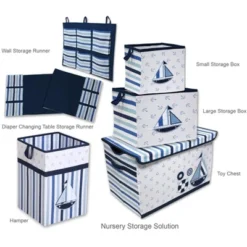 Bacati - Little Sailor Storage Box Large 8 Bacati - Little Sailor Storage Box Large -IRIS Storage Deals Store GUEST 3247a7e1 8fa2 4785 88d3 eb6534723965