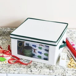 Household Essentials Large Holiday Storage Box Green -IRIS Storage Deals Store GUEST 34731638 cf57 4b79 97f2 7c081f7172cc