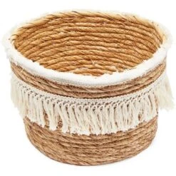 Okuna Outpost 2-Pack Boho Themed Style Woven Baskets For Storage, Home Decorative Organizer (2 Sizes) -IRIS Storage Deals Store GUEST 34c8a9c7 89d9 4dbe abcf e89c47701980