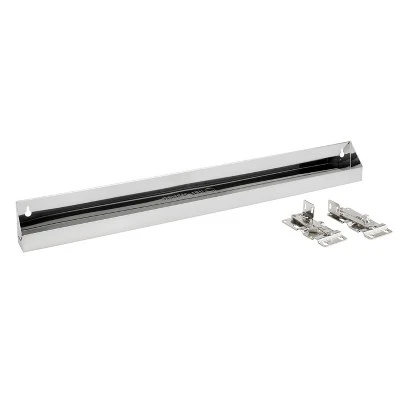 Rev-A-Shelf 6541 Stainless Steel Slim Tip-Out Tray With Hinges For Kitchens, Laundry Rooms, Or Vanity Cabinets 8 Rev-A-Shelf 6541 Stainless Steel Slim Tip-Out Tray With Hinges For Kitchens, Laundry Rooms, Or Vanity Cabinets - Image 8