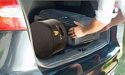 Creative Scents Round Hat Box Container With Gold Locking Lid And Sturdy Handle 5 Creative Scents Round Hat Box Container With Gold Locking Lid And Sturdy Handle - Image 5