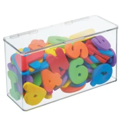 MDesign Plastic Stackable Toy/Game Storage Bin Box - Hinged Lid - 4 Pack 16 MDesign Plastic Stackable Toy/Game Storage Bin Box - Hinged Lid - 4 Pack -IRIS Storage Deals Store GUEST 367aeef3 2c92 42f3 8dd9 a5e1498c3f67