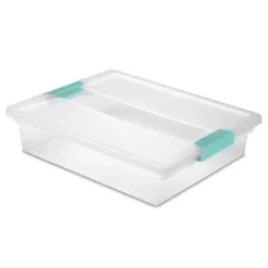 Sterilite Large Clip (12 Pack) & Small Clip (6 Pack) Clear Plastic Storage Organizer Tote Container Bin Box For Home Office Organization And Storage -IRIS Storage Deals Store GUEST 37d1e7a3 8b50 4fcf af30 4acbddd1c932