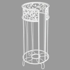 MDesign Metal Toilet Paper Holder Stand - Storage For 3 Rolls -IRIS Storage Deals Store GUEST 38ea8573 3546 417a 9c64 f4ee52aae3d0