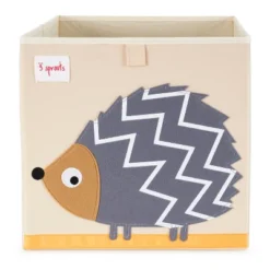3 Sprouts Kids Childrens Nursery Foldable Fabric Organizing Storage Cube Box Toy Bin Bundle With Friendly Gorilla And Pet Hedgehog (2 Pack) -IRIS Storage Deals Store GUEST 38eb0a7b 2f69 4153 aeda 58d9891571d7 5