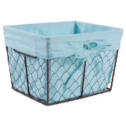 Design Imports Set Of 5 Rustic Bronze Chicken Wire Liner Baskets Aqua 9 Design Imports Set Of 5 Rustic Bronze Chicken Wire Liner Baskets Aqua -IRIS Storage Deals Store GUEST 39d9455f b14b 498a 93c8 145b01cb0c19