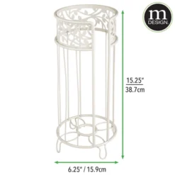 MDesign Metal Toilet Paper Holder Stand - Storage For 3 Rolls -IRIS Storage Deals Store GUEST 3b3219f5 ed2e 4fbb bb34 0b39a0029aac