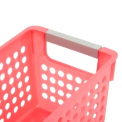 Farmlyn Creek 4 Pack Plastic Storage Baskets Bins With Handles For Shelves, Closet Organizer, 4 Colors 9 Farmlyn Creek 4 Pack Plastic Storage Baskets Bins With Handles For Shelves, Closet Organizer, 4 Colors -IRIS Storage Deals Store GUEST 3d8c48e6 1260 446d 9e11 bc015d5be252