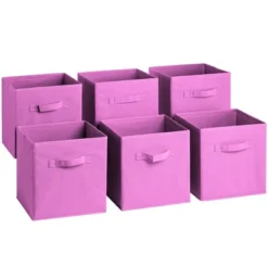 Sorbus 11 Inch Cube Storage Organizer Bins - 6 Pack -IRIS Storage Deals Store GUEST 3dfaefd1 2124 440e 85f0 cfea1885c27f