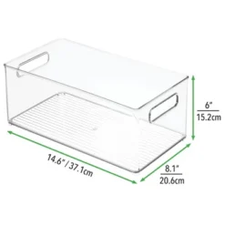 MDesign Plastic Kitchen Baby Food Storage Bin With Handle 10 MDesign Plastic Kitchen Baby Food Storage Bin With Handle -IRIS Storage Deals Store GUEST 3fae5c04 5ea8 4d8f adcf 55a21d9e1fc5