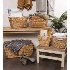 Design Imports Set Of 5 Natural Water Hyacinth Baskets -IRIS Storage Deals Store GUEST 40fa889d 52fb 47dc b714 6f0511c954c4