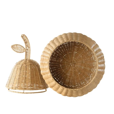 Kaplan Early Learning Pear Washable Wicker Floor Basket 2 Kaplan Early Learning Pear Washable Wicker Floor Basket - Image 2