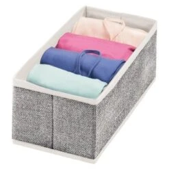 MDesign Soft Fabric Dresser Drawer And Closet Storage Organizer, 4 Pack 14 MDesign Soft Fabric Dresser Drawer And Closet Storage Organizer, 4 Pack -IRIS Storage Deals Store GUEST 420871e1 a3ed 4324 a4be 76ca8824f7ce