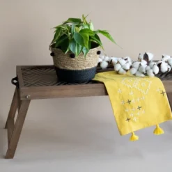 Set Of 2 Natural Cattail Decorative Storage Baskets With Pom Poms - Foreside Home & Garden -IRIS Storage Deals Store GUEST 42df9119 3c8b 4f7f a7e8 f49643d4e76b