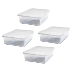 Homz Snaplock Multipurpose 28 Quart Clear Stackable Storage Container Bins For Indoor Home Organization 10 Homz Snaplock Multipurpose 28 Quart Clear Stackable Storage Container Bins For Indoor Home Organization -IRIS Storage Deals Store GUEST 44455da2 573f 4d99 810a ae1675758bac