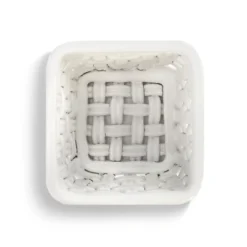 DEMDACO Woven Fruit Basket White