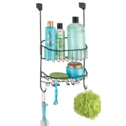 MDesign Metal Hanging Over Door Shower Caddy Organizer -IRIS Storage Deals Store GUEST 44c033af 4aa8 4959 9715 0618ea4a04fc