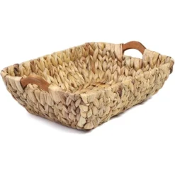 Juvale 2 Pack Natural Brown Hyacinth Storage Baskets With Wooden Handles For Shelves, Decorative Bathroom Organization, 14.5 X 10.5 X 4 In 13 Juvale 2 Pack Natural Brown Hyacinth Storage Baskets With Wooden Handles For Shelves, Decorative Bathroom Organization, 14.5 X 10.5 X 4 In -IRIS Storage Deals Store GUEST 46ad8658 705d 422e a502 7b70d6e0d057