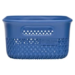 Life Story Lightweight Heavy Duty Storage Woven Basket 4 Quarts, Blue (14 Pack) -IRIS Storage Deals Store GUEST 46aec620 96c4 4ac7 aab6 7b169d777076