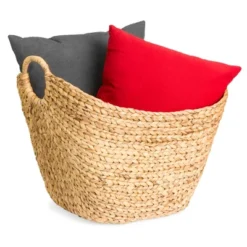 Best Choice Products Portable Large Hand Woven Wicker Braided Storage Laundry Basket Organizer W/ Handles 14 Best Choice Products Portable Large Hand Woven Wicker Braided Storage Laundry Basket Organizer W/ Handles -IRIS Storage Deals Store GUEST 46ee71f2 5c00 435f aceb b23954fe098f