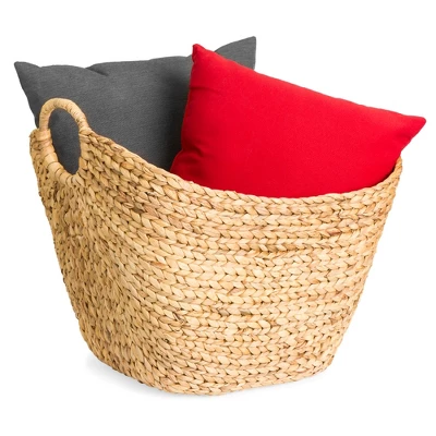 Best Choice Products Portable Large Hand Woven Wicker Braided Storage Laundry Basket Organizer W/ Handles 7 Best Choice Products Portable Large Hand Woven Wicker Braided Storage Laundry Basket Organizer W/ Handles - Image 7