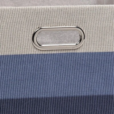 Lambs & Ivy Blue Ombre Foldable/Collapsible Storage Bin/Basket 2 Lambs & Ivy Blue Ombre Foldable/Collapsible Storage Bin/Basket - Image 2