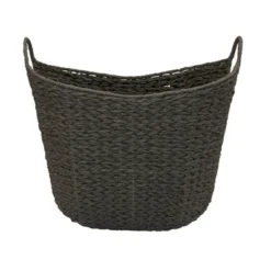 Household Essentials Tall Scoop Basket Paper Rope Gray 7 Household Essentials Tall Scoop Basket Paper Rope Gray -IRIS Storage Deals Store GUEST 49512c8e 70ee 4d14 be8f c771f0aaf8da