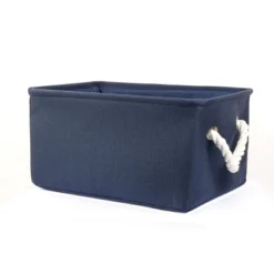 Unique Bargains Home Closet Cotton Fabric Decorative Storage Bin Small Dark Blue 1 Pc 9 Unique Bargains Home Closet Cotton Fabric Decorative Storage Bin Small Dark Blue 1 Pc -IRIS Storage Deals Store GUEST 4a50474a 83b9 4873 855b e1d8a01cb762