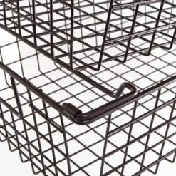 Set Of 2 Storage Bins - Basket Set For Toy, Kitchen, Closet, And Bathroom Storage - Large Shelf Organizers With Handles By Home-Complete (Brown) -IRIS Storage Deals Store GUEST 4acd3ae4 4c46 4325 a782 edfa9cafd3ff