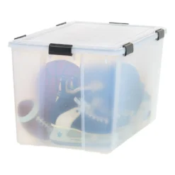 IRIS USA WEATHERPRO Airtight Plastic Storage Bin With Lid And Seal And Secure Latching Buckles -IRIS Storage Deals Store GUEST 4c7b71c0 8740 4a6f a6ff bd8d316ab6ee
