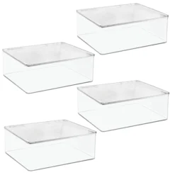 MDesign Stackable Plastic Craft, Sewing Storage Bin, Lid, - Clear 19 MDesign Stackable Plastic Craft, Sewing Storage Bin, Lid, - Clear -IRIS Storage Deals Store GUEST 4f01165c f6c7 4b6a 8fc8 f1cd3a1ba694