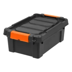 IRIS Heavy Duty Plastic Storage Bin With Durable Lid